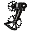 CeramicSpeed OSPW X Système De Galets De Dérailleur - Pour SRAM Eagle AXS | 14/18 Dents | Roulements Revêtus - Noir