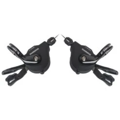 Shimano SL-RS700 Rapidfire Plus Flatbar Shift Lever - Clamp Band Type - 2x11-speed - Pair - Black