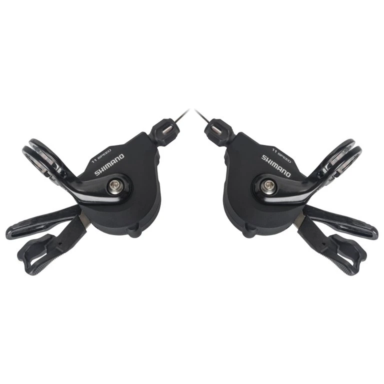 Shimano SL-RS700 Rapidfire Plus Flatbar Shift Lever - Clamp Band Type - 2x11-speed - Pair - Black