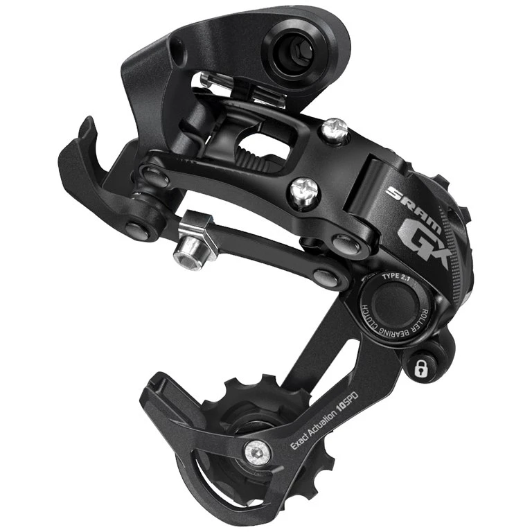SRAM GX 2x10 Type 2.1 Rear Derailleur 10-speed - Medium - Black