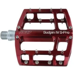 NC-17 Sudpin IV S-Pro Platform Pedal - Red