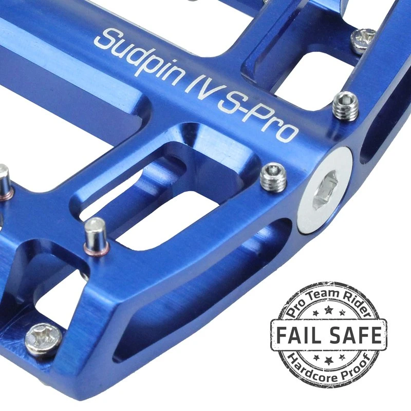 NC-17 Sudpin IV S-Pro Platform Pedal - Blue – Image 2