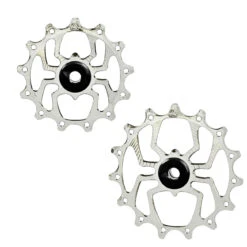 Alugear Spider MTB Pulleys Wheels For Shimano 12-speed - 15/13 Teeth - Silver