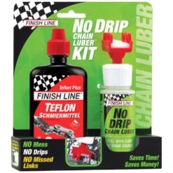 Finish Line No Drip Chain Luber Combo 120ml Dry Lube