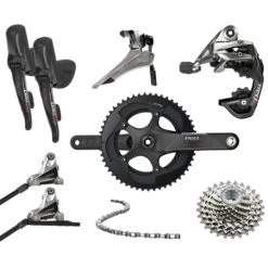 SRAM RED Groupset 2x11 Standard - GXP - With Hydraulic Disc Brakes - Flat Mount