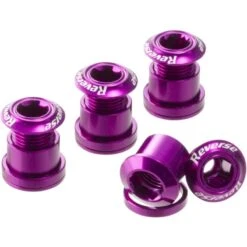 Reverse Components Boulons De Plateau Aluminium 7mm - Violet