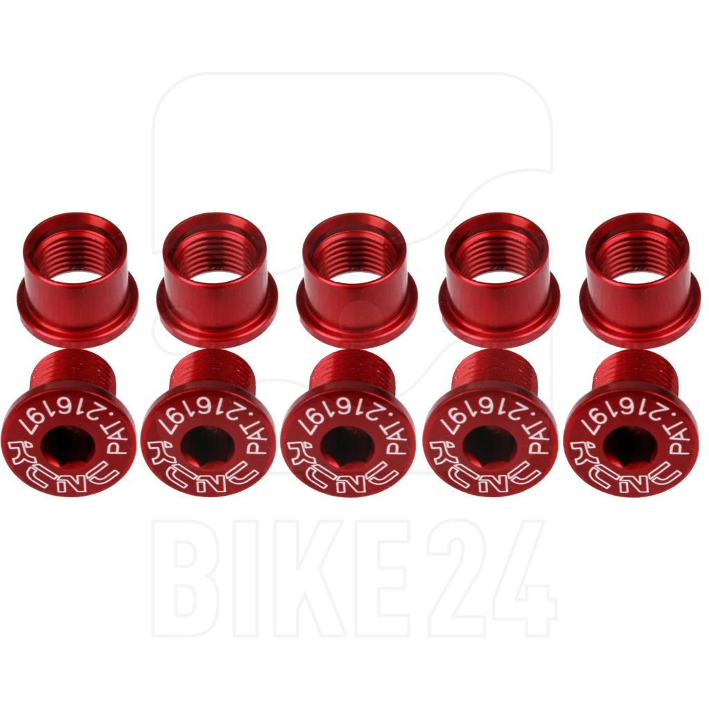KCNC Boulons De Plateau - SPB004 - 2 Vitesses Pour Route Shimano (5 Pièces) – Image 4