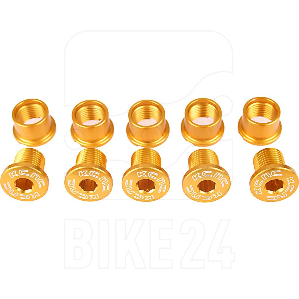 KCNC Boulons De Plateau - SPB004 - 2 Vitesses Pour Route Shimano (5 Pièces) – Image 6
