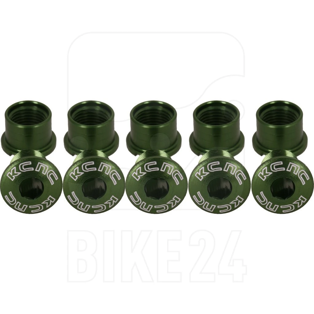 KCNC Boulons De Plateau - SPB004 - 2 Vitesses Pour Route Shimano (5 Pièces) – Image 2