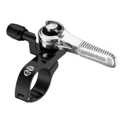 Dia-Compe Dia Compe ENE Levier De Vitesse De Pouce - 8/9/10 Vitesses - Droite - Noir/argenté