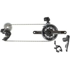 SRAM RED ETap AXS 2x12 Groupset - 48/35T Powermeter Crank