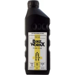 BikeWorkx Fork Star 10 WT Huile Pour Fourche - Bouteille - 1000ml