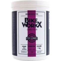 BikeWorkx Lube Star White - Grasse - Boîte - 1000g