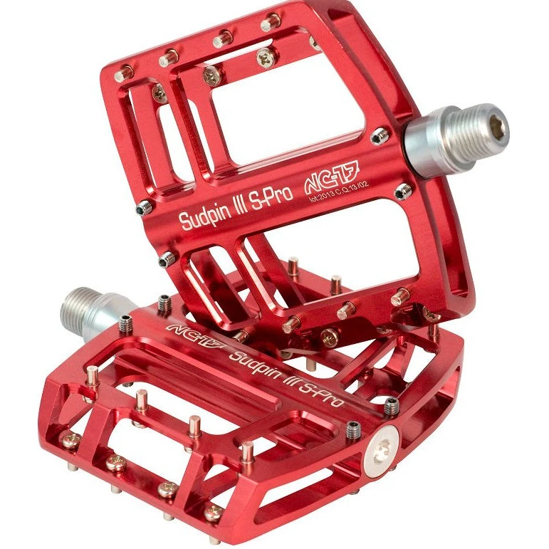 NC-17 Sudpin III S-Pro Platform Pedal - Red
