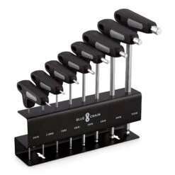 BLUECHAIN Jeu De Clés Allen Avec Poignée En T 8-Piezas (2-10 Mm)