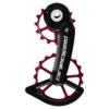 CeramicSpeed OSPW Système De Galets De Dérailleur - Pour SRAM Rival AXS | 15/19 Dents - Alternative Red