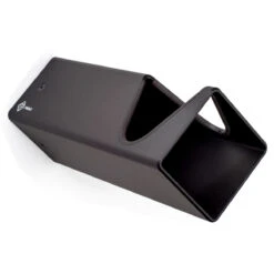 Parax Porte-Vélo Mural - D-Rack - Black - Black - Without Wooden Front