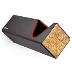 Parax Porte-Vélo Mural - D-Rack - Black - Red - Olive