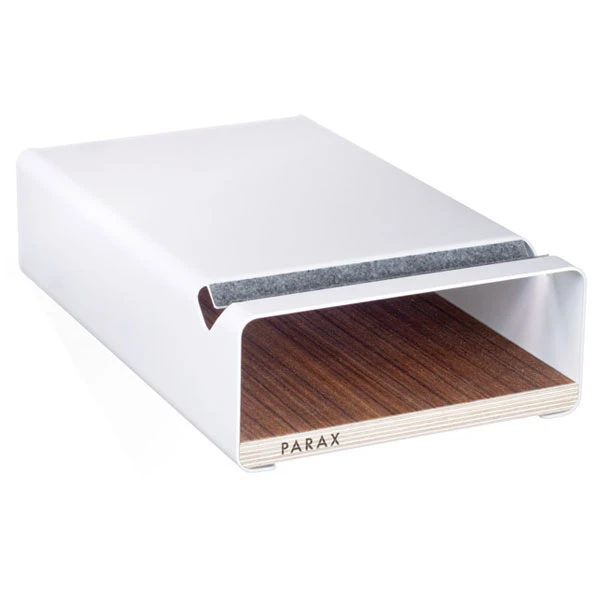 Parax S-Rack Bicycle Wall Mount - White - Walnut – Image 2