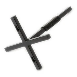 FINGERSCROSSED Porte-Vélo Mural - Plus Minus - Noir