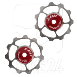 C-Bear Ceramic Bearings Titanium Full Ceramic Pulley Wheels For Shimano/SRAM 10/11-speed
