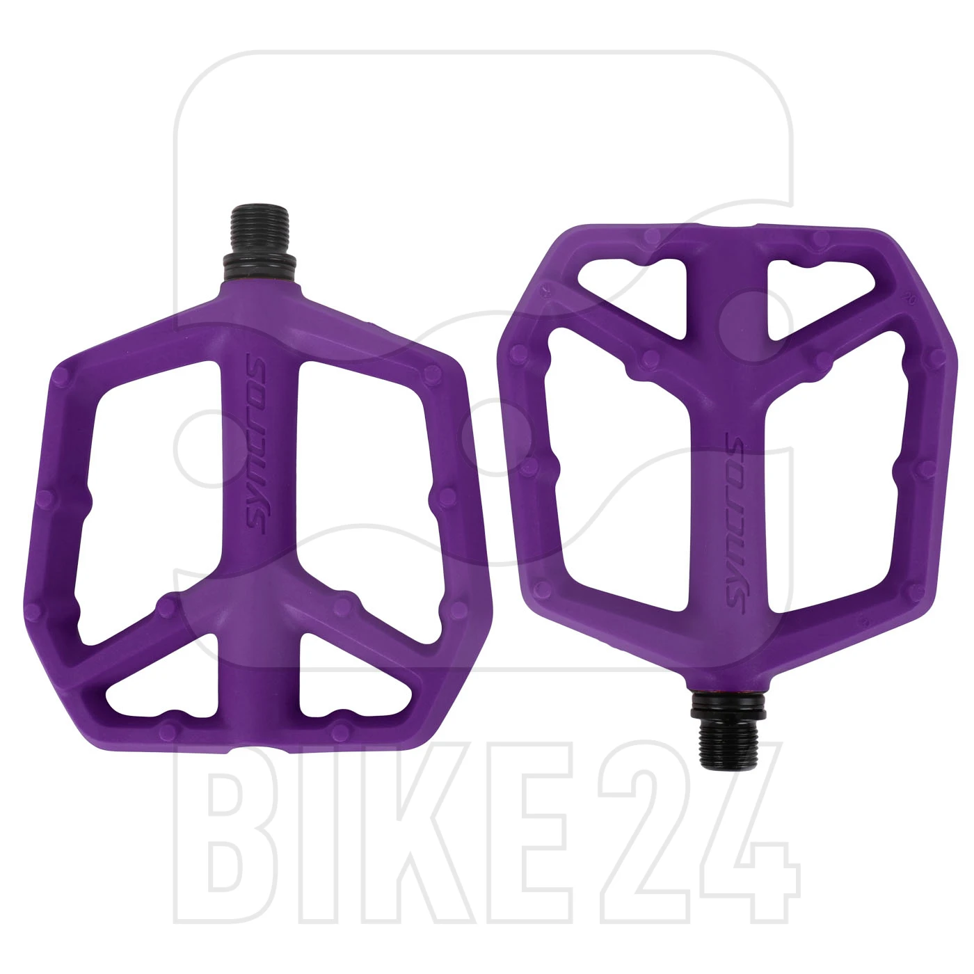 Syncros Squamish III Flat Pedal - Deep Purple