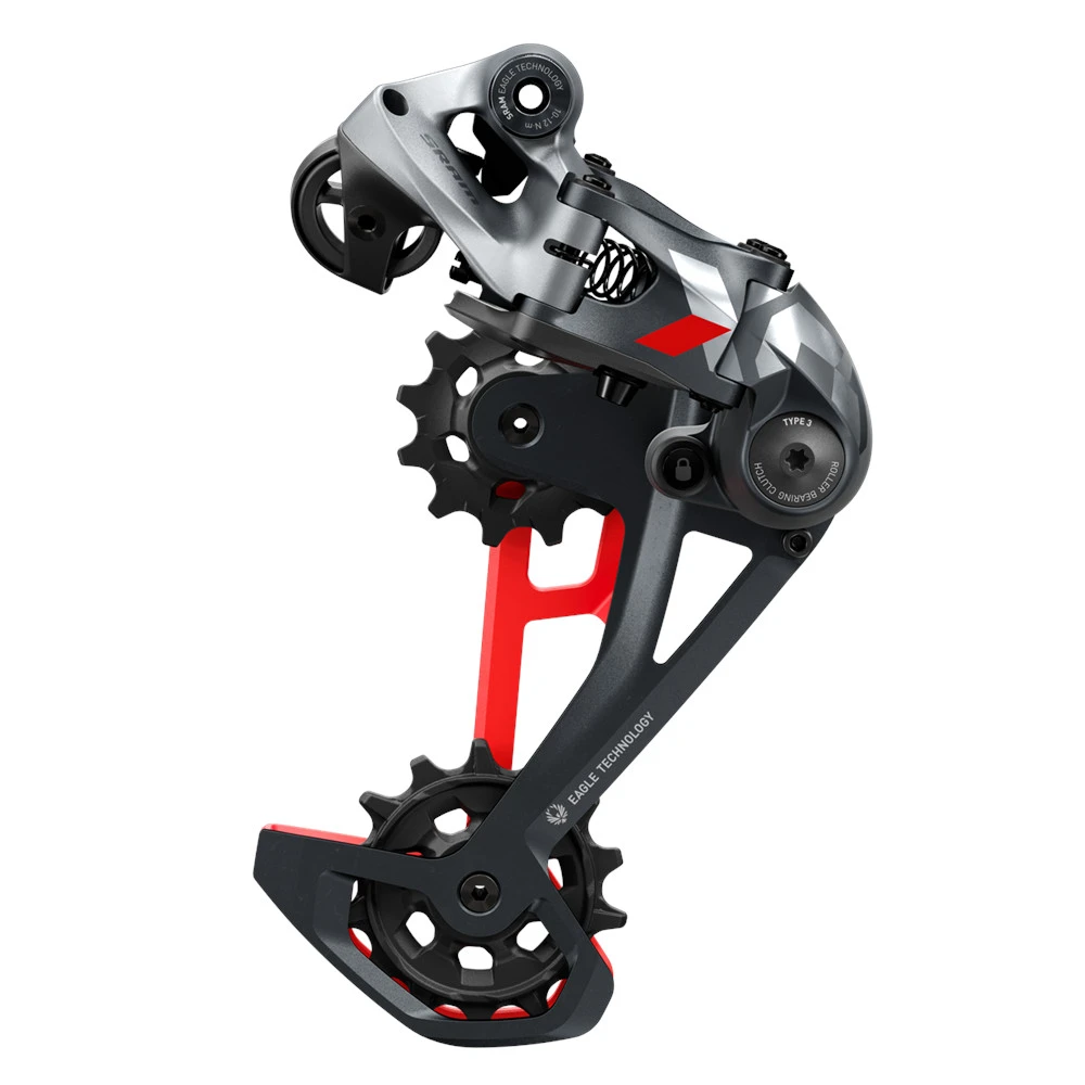 SRAM X01 Eagle 1x12-speed Upgrade Kit - Trigger Shifter - 10-50 T. Cassette - Black / Red – Image 2